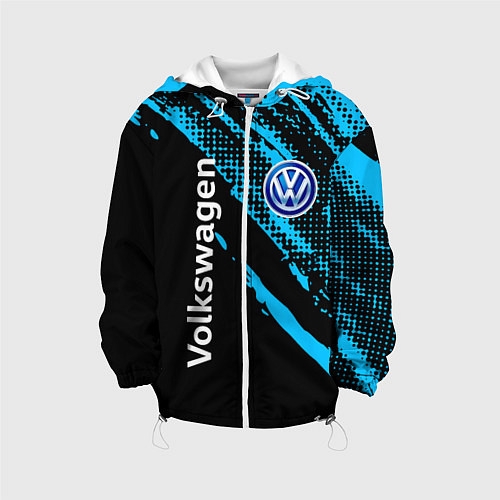 Детская куртка Volkswagen Фольксваген / 3D-Белый – фото 1