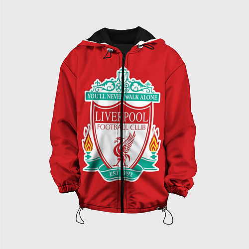 Детская куртка F C LIVERPOOL / 3D-Черный – фото 1