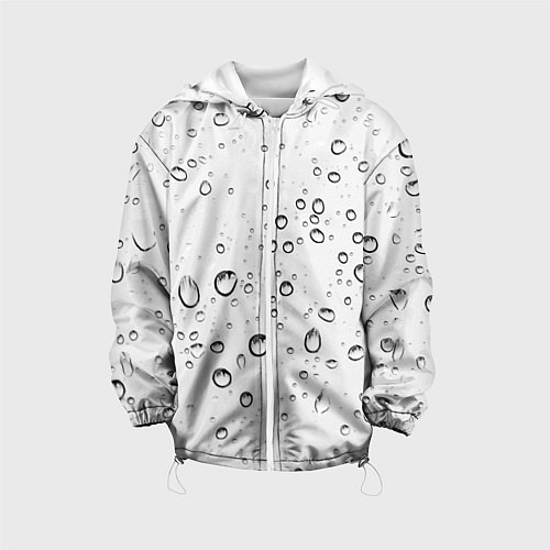 Детская куртка Утренний дождь / 3D-Белый – фото 1