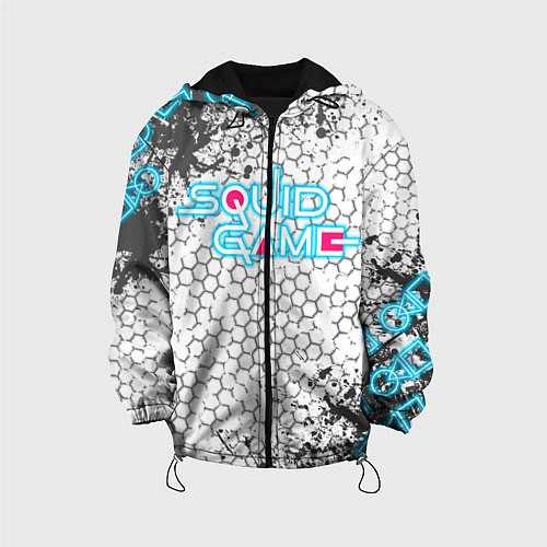 Детская куртка Игра в кальмара / 3D-Черный – фото 1