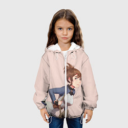 Куртка с капюшоном детская Sweet Marci, цвет: 3D-белый — фото 2