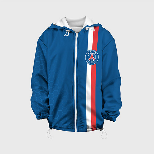 Детская куртка PSG SPORT STRIPES UNIFORM / 3D-Белый – фото 1