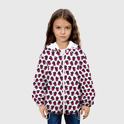 Куртка с капюшоном детская Игра в кальмара Among Us МБ, цвет: 3D-белый — фото 2