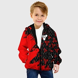 Куртка с капюшоном детская Destiny Паттерн, цвет: 3D-черный — фото 2