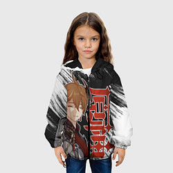 Куртка с капюшоном детская ЧАЙЛЬД ТАРТАЛЬЯ, цвет: 3D-черный — фото 2