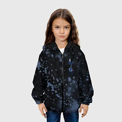 Куртка с капюшоном детская ТОТТЕНХЭМ - Частицы, цвет: 3D-черный — фото 2