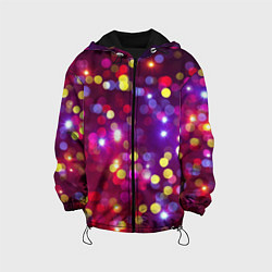 Детская куртка ПРАЗДНИЧНЫЕ ОГОНЬКИ НОВЫЙ ГОД 2022