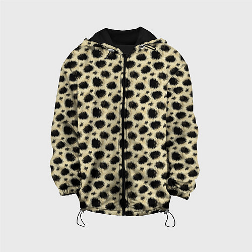Детская куртка Шкура Леопарда Leopard / 3D-Черный – фото 1