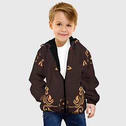 Куртка с капюшоном детская КОСТЮМ ХУ ТАО HU TAO, цвет: 3D-черный — фото 2