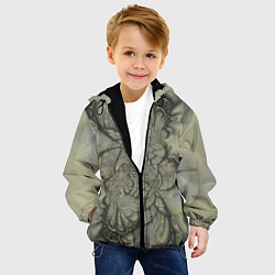 Куртка с капюшоном детская Коллекция Journey Сквозь лабиринт 285-1-2, цвет: 3D-черный — фото 2