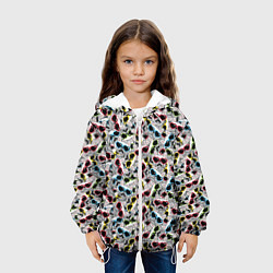 Куртка с капюшоном детская Модные Собачки, цвет: 3D-белый — фото 2
