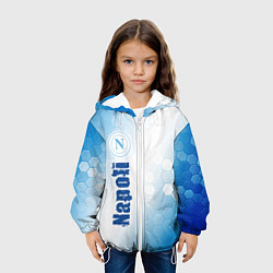 Куртка с капюшоном детская SSC NAPOLI Napoli Соты, цвет: 3D-белый — фото 2