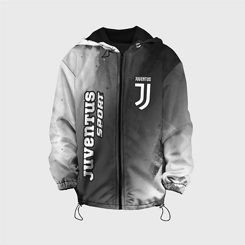 Детская куртка ЮВЕНТУС Juventus Sport Абстракция / 3D-Черный – фото 1