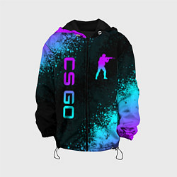 Детская куртка CS GO NEON SYMBOL STYLE SKIN КС ГО НЕОН