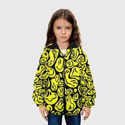 Куртка с капюшоном детская The Смайлики, цвет: 3D-черный — фото 2