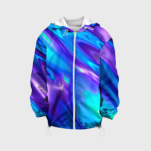 Детская куртка Neon Holographic / 3D-Белый – фото 1