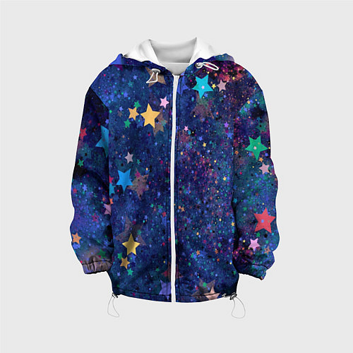 Детская куртка Звездное небо мечтателя / 3D-Белый – фото 1