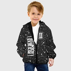 Куртка с капюшоном детская RDR 2 Краски, цвет: 3D-черный — фото 2