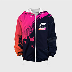 Куртка с капюшоном детская Форза Хорайзен 5 Forza Horizon 5, цвет: 3D-белый
