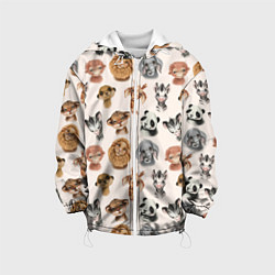 Детская куртка Милые дикие животные