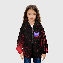 Куртка с капюшоном детская ХАГИ ВАГИ Краски, цвет: 3D-черный — фото 2