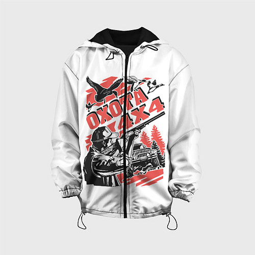 Детская куртка ОХОТА 4Х4 / 3D-Черный – фото 1