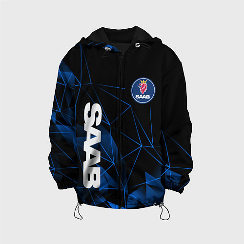Детская куртка Сааб , Saab / 3D-Черный – фото 1