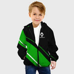 Куртка с капюшоном детская RENAULT РЕНО, цвет: 3D-черный — фото 2