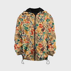 Детская куртка Инструменты Музыкальные