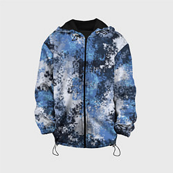 Детская куртка Спортивный камуфляж Пикси - Черника