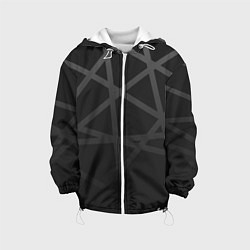 Детская куртка ГЕОМЕТРИЧЕСКИЙ ПАТТЕРН ЧЕРНЫЙ