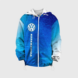 Куртка с капюшоном детская VOLKSWAGEN Volkswagen Графика, цвет: 3D-белый