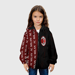 Куртка с капюшоном детская МИЛАН - Краска, цвет: 3D-черный — фото 2