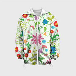 Детская куртка Поле полевых цветов