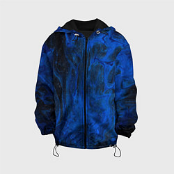 Детская куртка Синий абстрактный дым