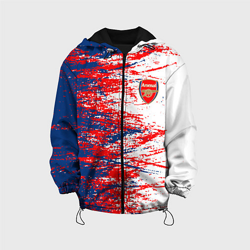 Детская куртка Arsenal fc арсенал фк texture / 3D-Черный – фото 1