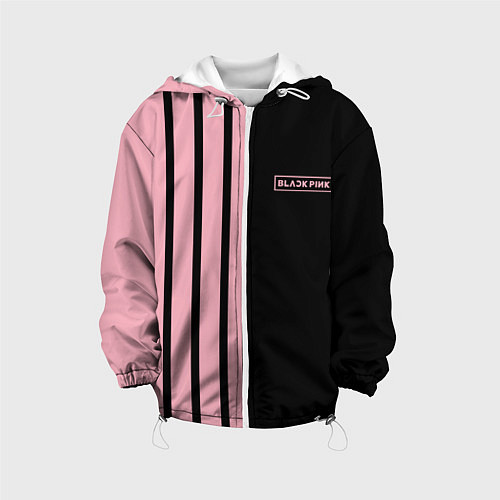 Детская куртка BLACKPINK HALF BLACK-PINK MINI LOGO / 3D-Белый – фото 1