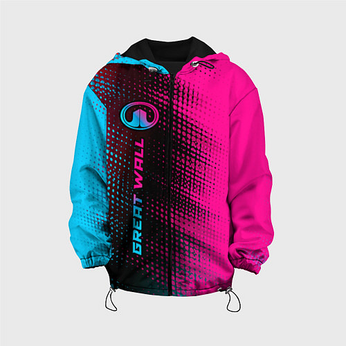Детская куртка Great Wall Neon Gradient FS / 3D-Черный – фото 1