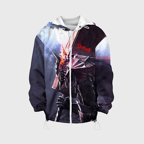 Детская куртка Берсерк С Мечечём На Плече / 3D-Белый – фото 1