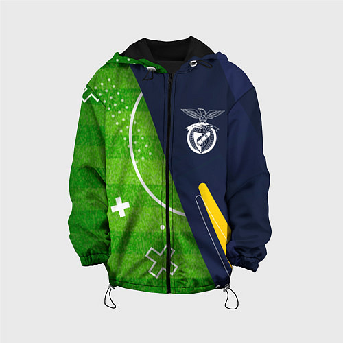 Детская куртка Benfica football field / 3D-Черный – фото 1