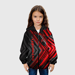 Куртка с капюшоном детская Citroёn - спорт, цвет: 3D-черный — фото 2