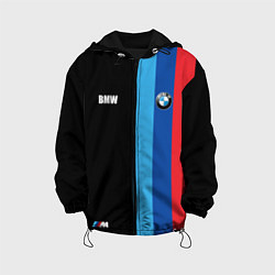 Куртка с капюшоном детская BMW - М Линии : Черный, цвет: 3D-черный