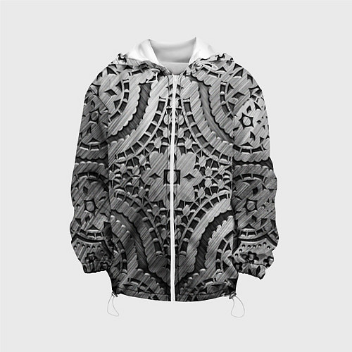 Детская куртка Кружевная кольчуга / 3D-Белый – фото 1