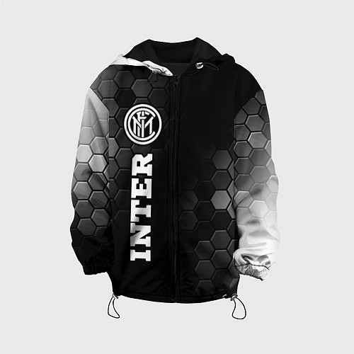 Детская куртка Inter sport на темном фоне: по-вертикали / 3D-Черный – фото 1