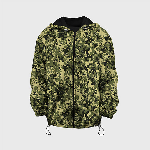 Детская куртка Камуфляж Flecktarn Jeitai / 3D-Черный – фото 1