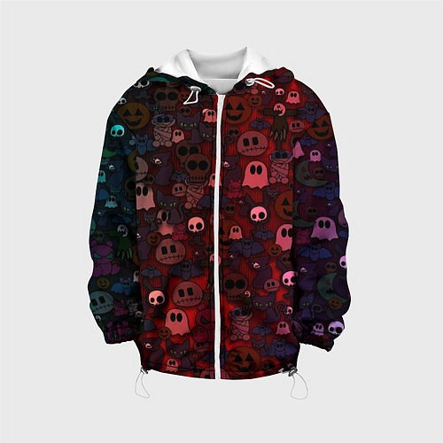 Детская куртка Плюшевые вестники ночи / 3D-Белый – фото 1