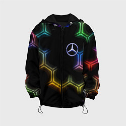 Детская куртка Mercedes - neon pattern