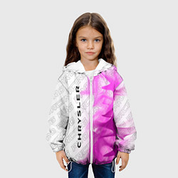 Куртка с капюшоном детская Chrysler pro racing: по-вертикали, цвет: 3D-белый — фото 2