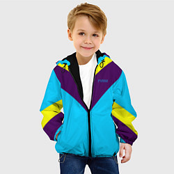 Куртка с капюшоном детская FIRM как в 80х, цвет: 3D-черный — фото 2