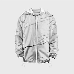 Детская куртка Серый мрамор